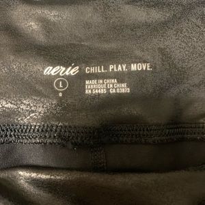 Aerie crackle leggings